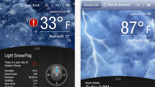 accuweather app for iphone