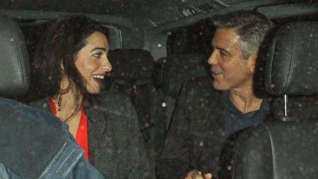 George Clooney Dating Monika Jakisic, Amal Alamuddin Wikileaks, Amal Alamuddin Dating George Clooney, George Clooney Mystery Woman, Amal Alamuddin George Clooney