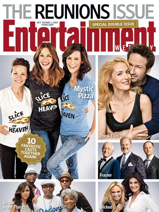 Mystic Pizza Reunion Good Morning America, Julia Roberts Mystic Pizza Reunion, Mystic Pizza Reunion Entertainment Weekly