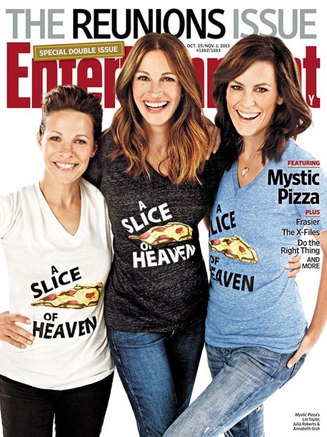 Mystic Pizza Reunion Good Morning America, Julia Roberts Mystic Pizza Reunion, Mystic Pizza Reunion Entertainment Weekly
