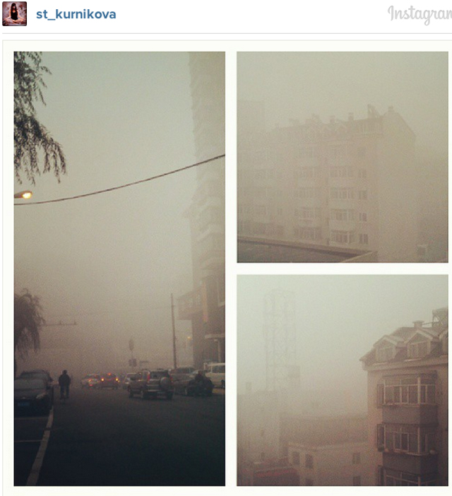 smog in china pics, harbin smog pics,
