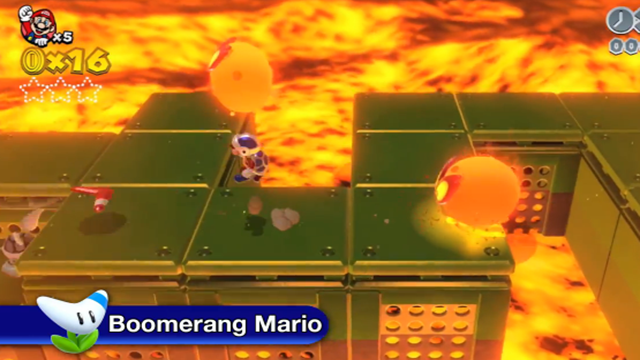 Boomerang Mario coming right back at ya. Get it? 