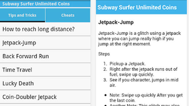 subway surfers cheats mobilezoomers android app