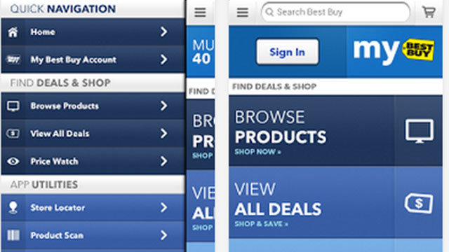 best buy iphone android app