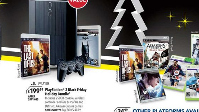 Black Friday 2013 PS3 