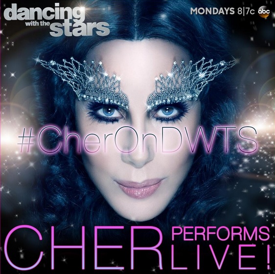 Cher Judges DWTS, Cher Judges Dancing With the Stars, Cher Performs on DWTS Believe Video, Cher DWTS Believe