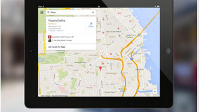 google maps ipad app