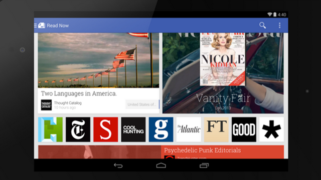 Newsstand App pictures, via the Verge.