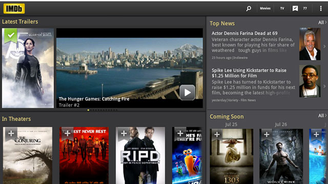 imdb movies and tv android app