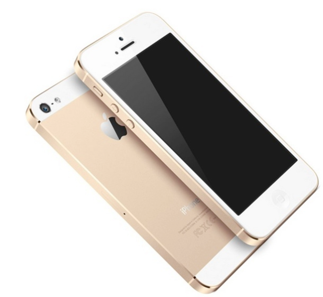 A gold/champagne iPhone 5S, soon to be sold at Boost Mobile stores all over the country. Image Credit: CNET