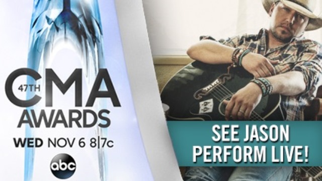 Jason Aldean CMA Awards 2013, Jason Aldean CMAs 2013 Video Performance, CMA Awards 2013 Video