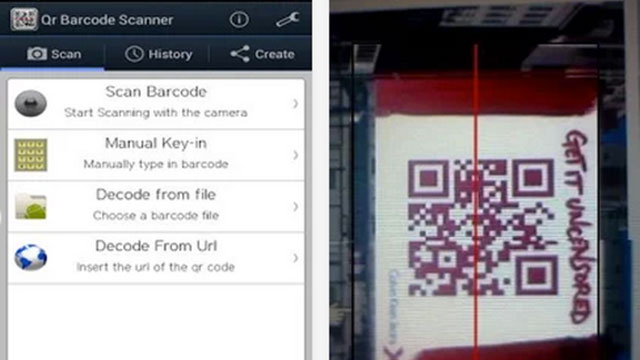 qr barcode scanner android app