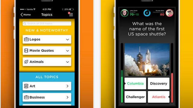 quizup iphone app