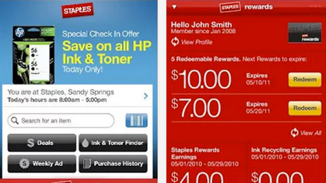 staples iphone android app