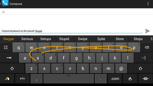 swype keyboard android app