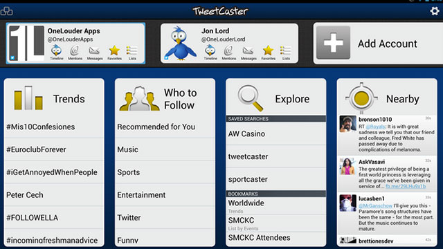 tweetcaster for twitter android app