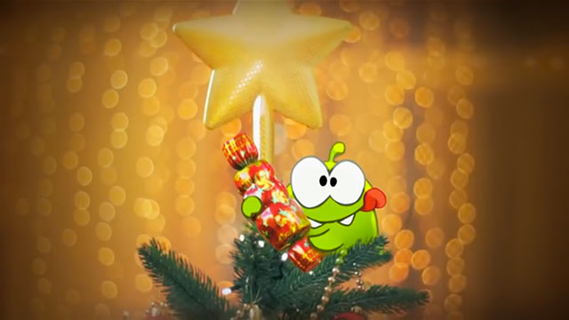 cut the rope holiday gift android app