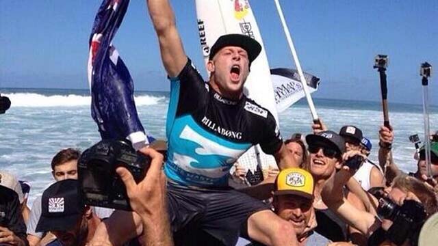 Mick Fanning Pipeline Masters Hawaii Surfing World Champion 2013