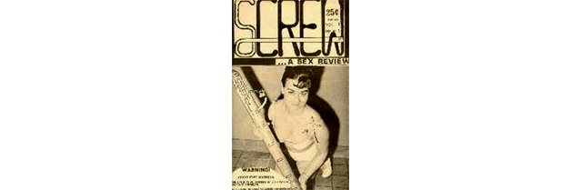 The debut issue of screw. Image Credit: Dbr.nu