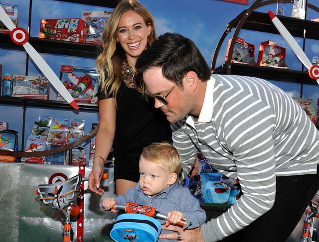 Hilary Duff Mike Comrie Son
