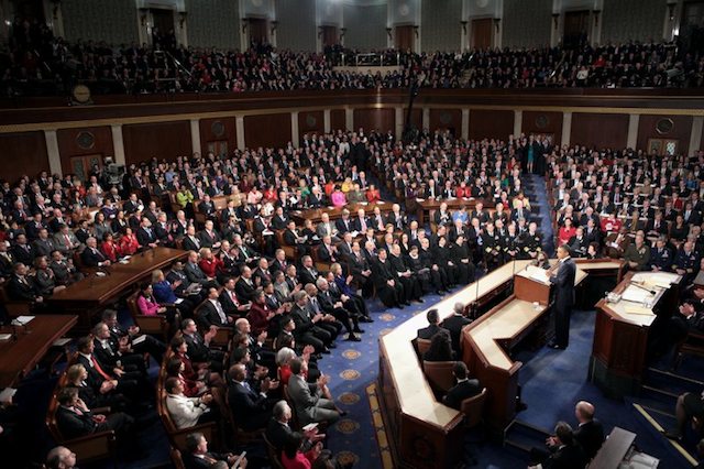 President Barack Obama gave his second State of the Union address for his second term. (Getty)