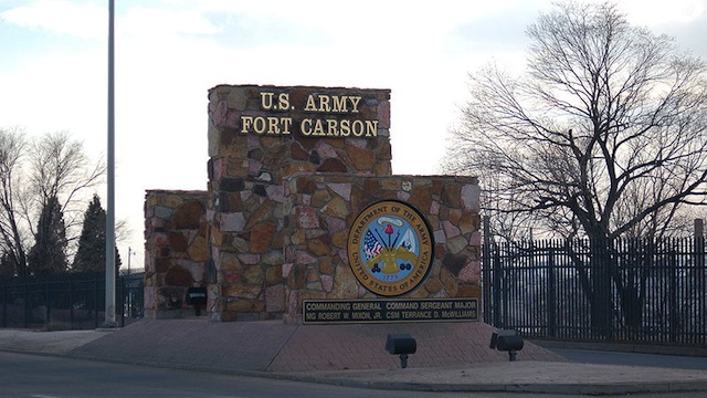 Fort Carson bomb threat, Colorado Army Base bomb threat. 