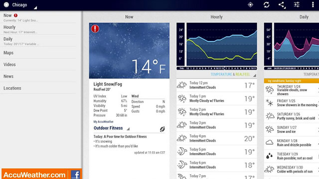 accuweather android app