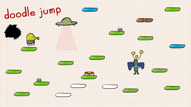 Doodle Jump 2 Level 9 Gameplay // (Game Sounds Only) 