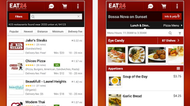eat24 android app