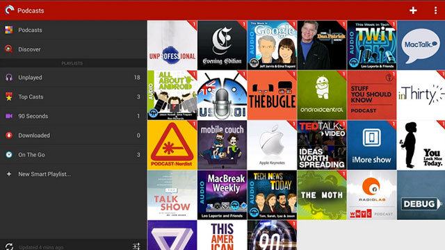 pocket casts android app