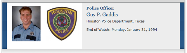 Edgar Tamayo Guy Gaddis Texas Cop Killer Execution John Kerry