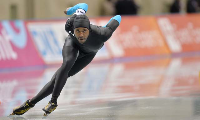 Shani Davis, Speed Skater, U.S., Sochi Olympics