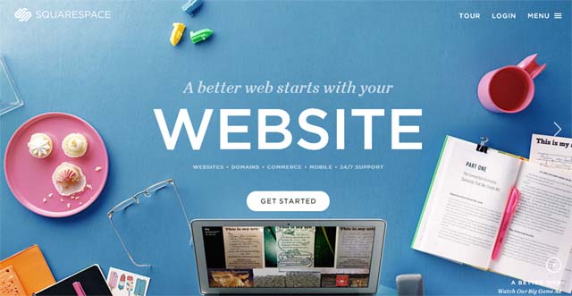 Squarespace offers small businesses affordable and custom websites, but their newest web app has designers in an uproar. (Squarespace.com)