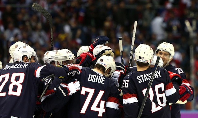 T.J. Oshie Leads U.S. to Epic Olympic Hockey Shootout Win Over Russia - WSJ