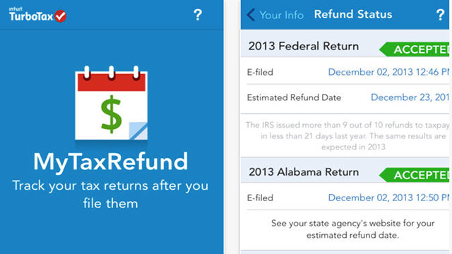 mytaxrefund iphone android app