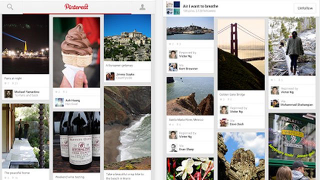 pinterest android app on google play