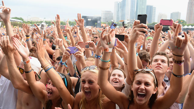Lollapalooza line up annoucnement