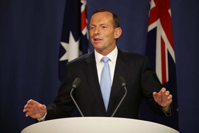 Tony Abbott Missing Flight 370