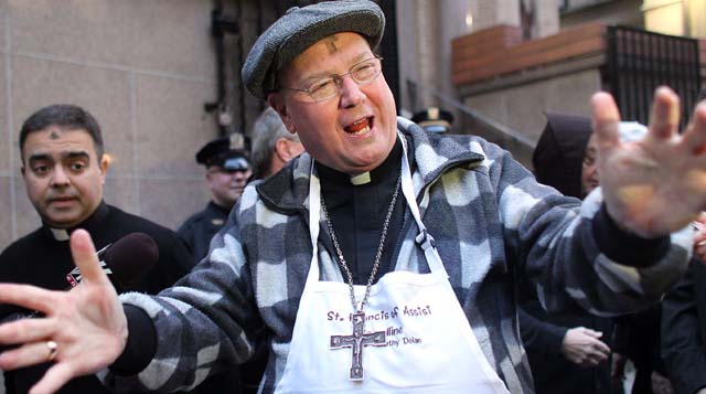 lent, cardinal dolan, where to get ashes, what does priest say on ash wednesday