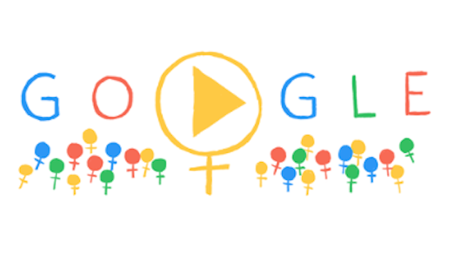 International Women's day google doodle