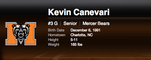 Kevin Canevari Stats