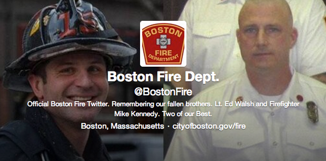 Boston Fire Twitter