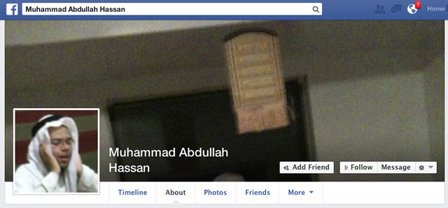 Muhammad Abdullah Hassan Booker Facebook