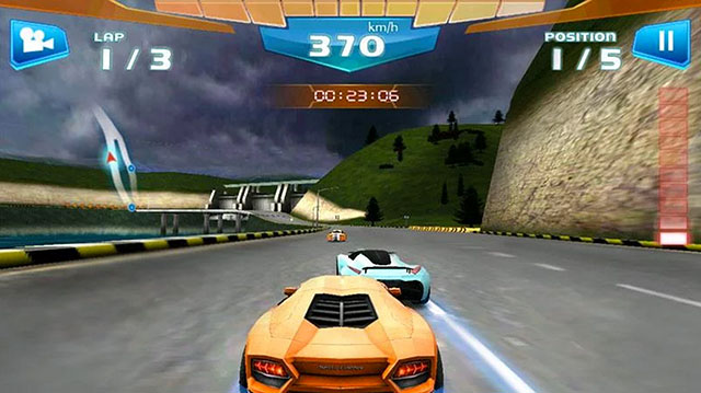 fast racing 3d android app