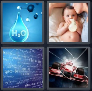 4 Pics 1 Word Answer For Water Bottle Equations Racing Heavy Com