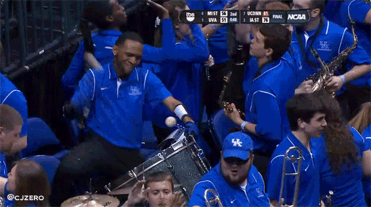 UK Band Drummer NCAA March Madnes Final Four