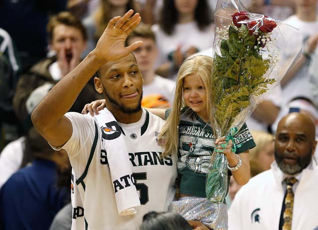 Lacey Holsworth dead, Adreian Payne, Michigan State basketball