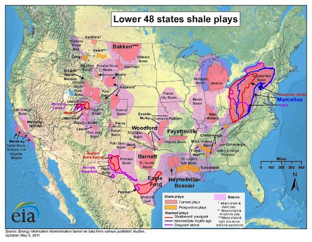 shale map bundy land 