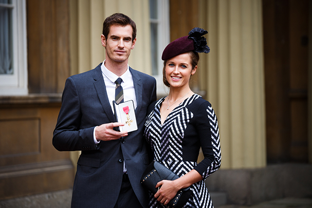 Investitures at Buckingham Palace- kim sears