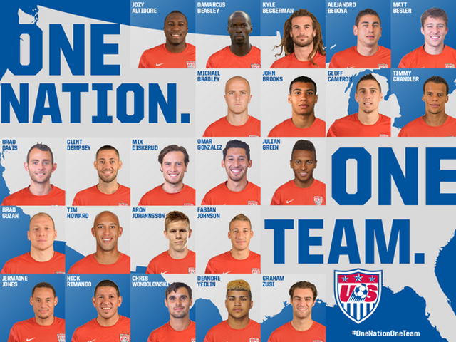 US Roster World Cup 2014
